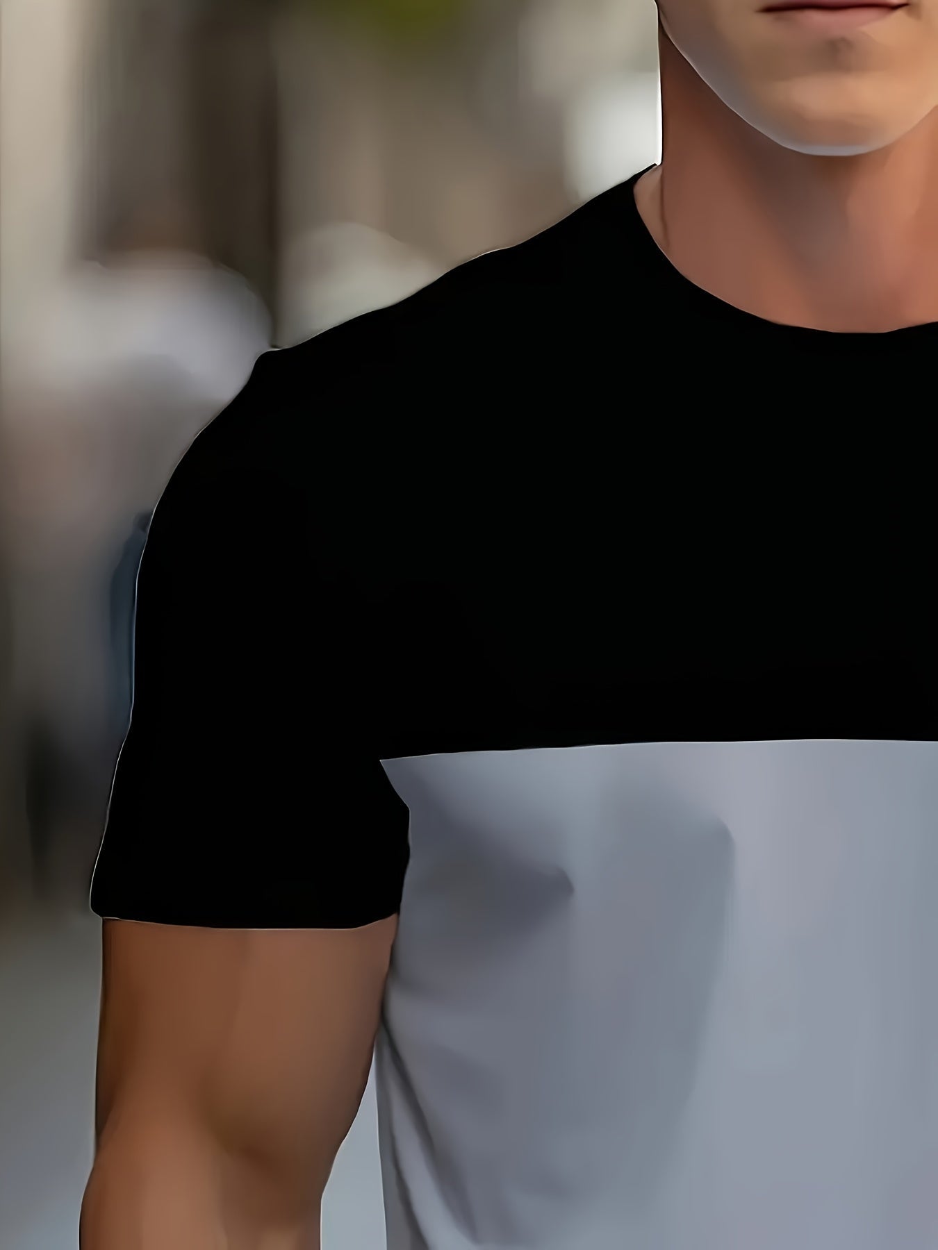 Color Block Active Tees Comfort Style Five Pack