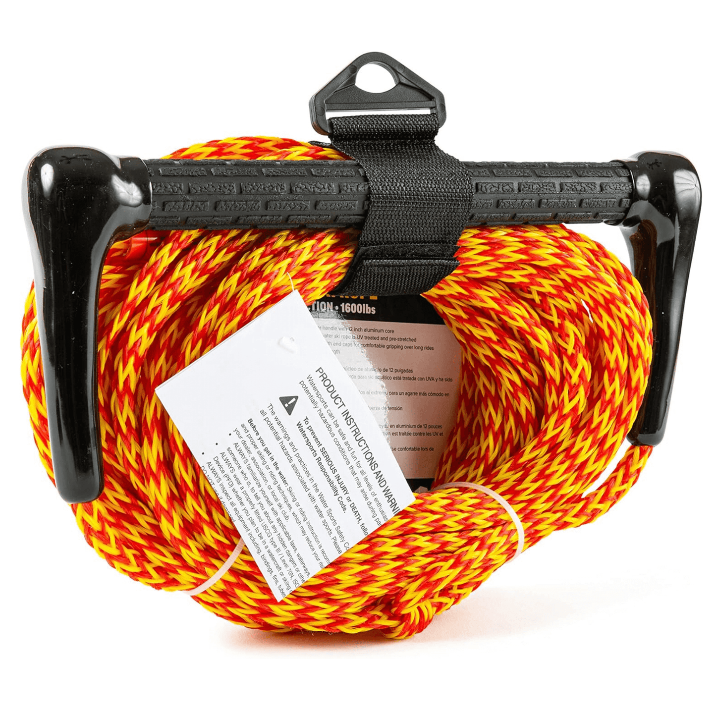 WOW Watersports 75ft Watersports Tow Rope with Floating Handle