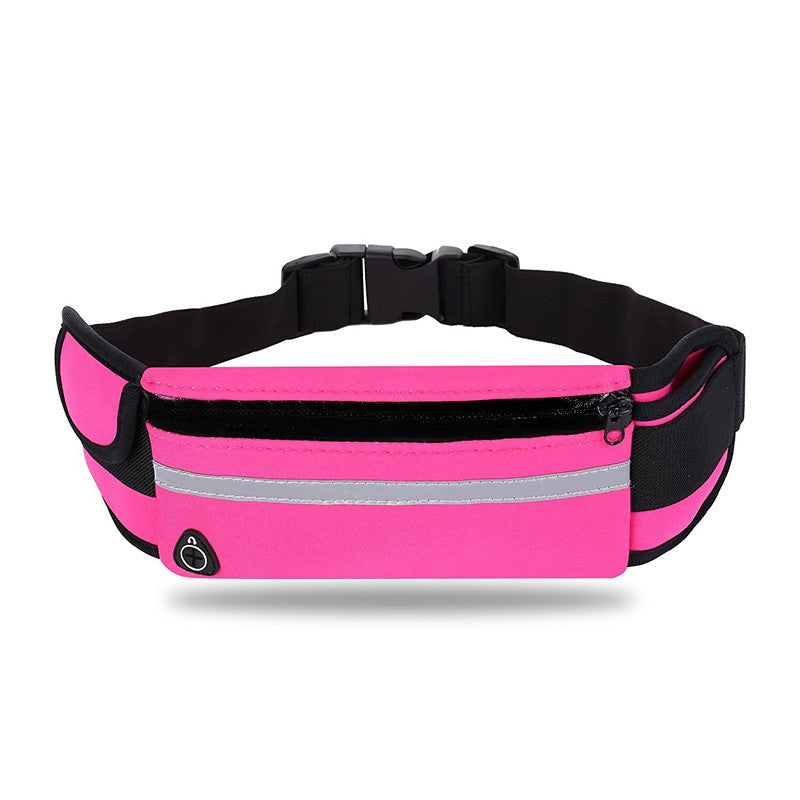 JupiterGear Sports Running Belt and Travel Fanny Pack for Jogging, Cycling and Outdoors with Water Resistant Pockets