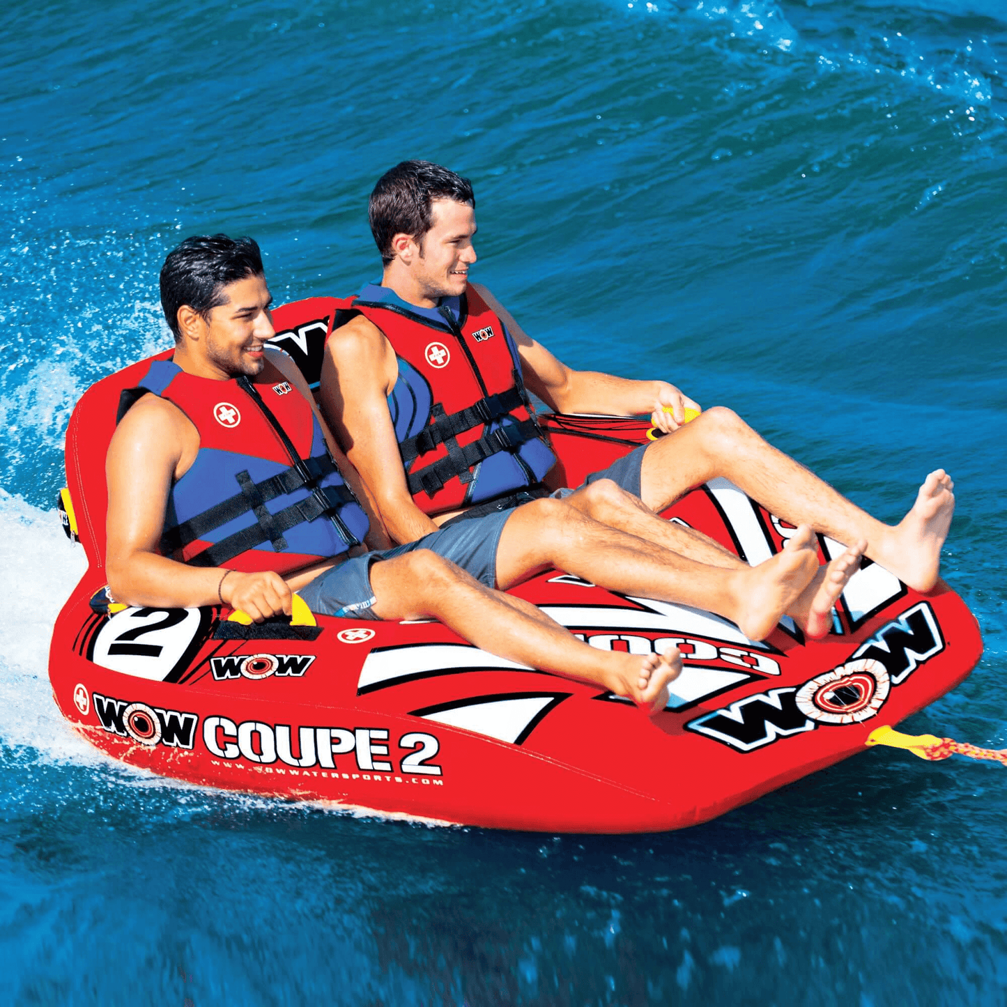 WOW Watersports Coupe Cockpit 1 - 2 Person Inflatable Towable Cockpit Tube