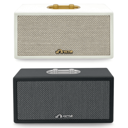Victor Portable Speaker with Bluetooth Wireless Technology and Built-In Battery