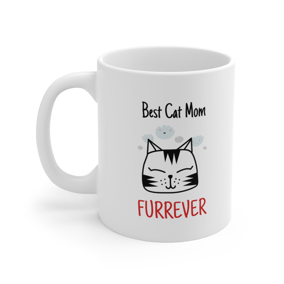Best Cat Mom Furrever Mug