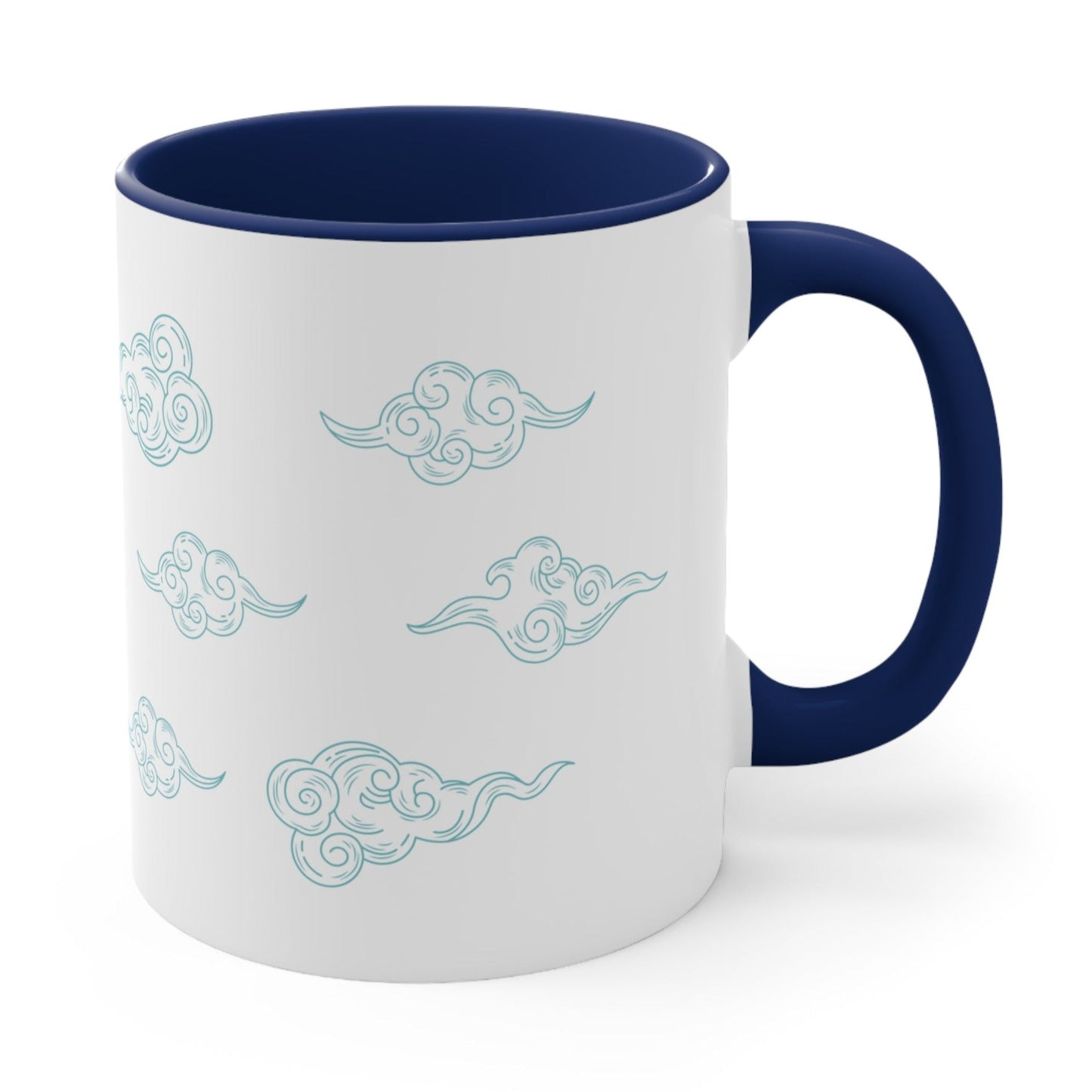 Contrasting Floating Clouds Coffee Tea Mug