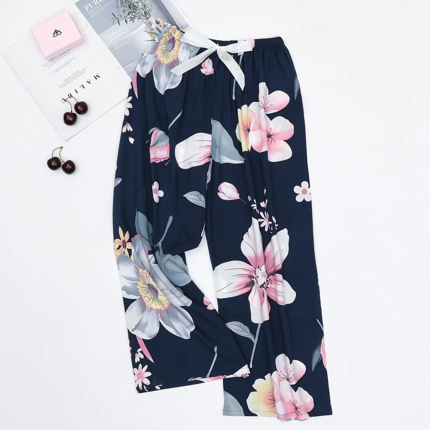 Cotton Sleep Pants - Loose Casual Printed