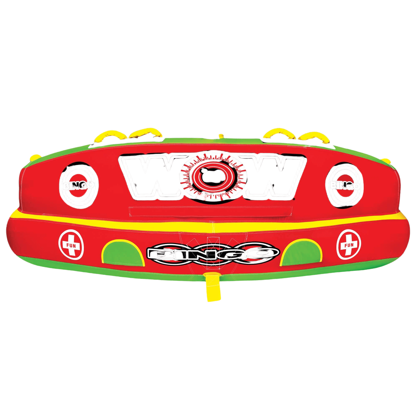 WOW Watersports Bingo 1-3 Person Cockpit Ski Tube w Foam Handles