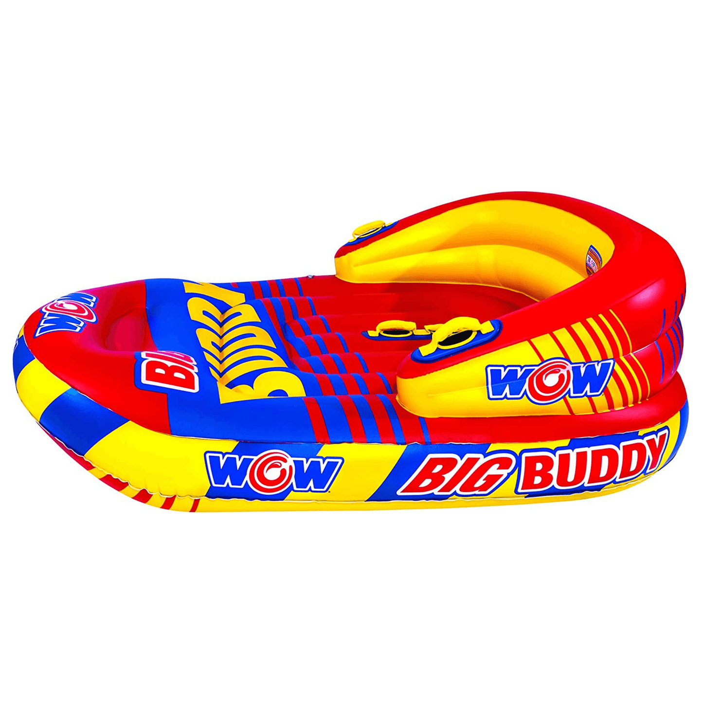 WOW Watersports Big Buddy 2 Person 2P Towable with Extra-Long Sidewalls