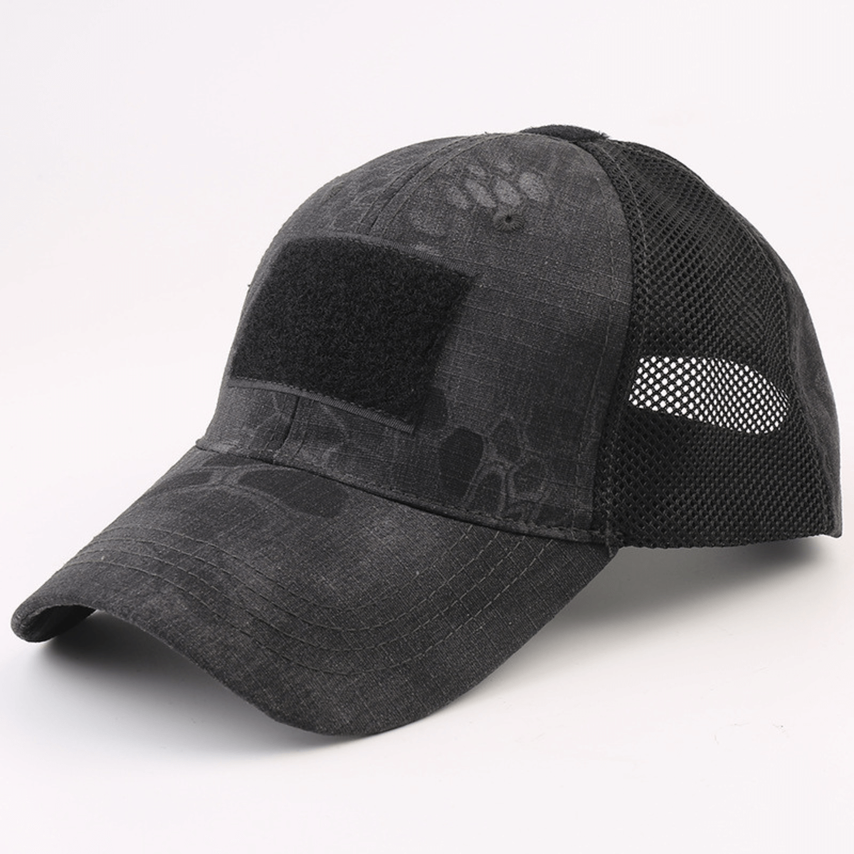 JupiterGear Military-Style Tactical Patch Hat with Adjustable Strap | Breathable & Unisex