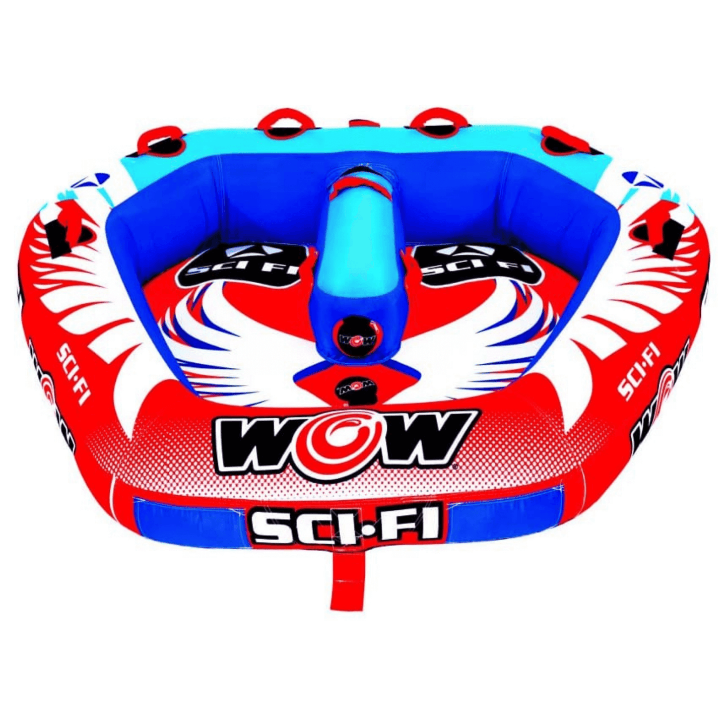 WOW Watersports Sci-Fi 2 Person 2P Cockpit Towable with Inflated Median
