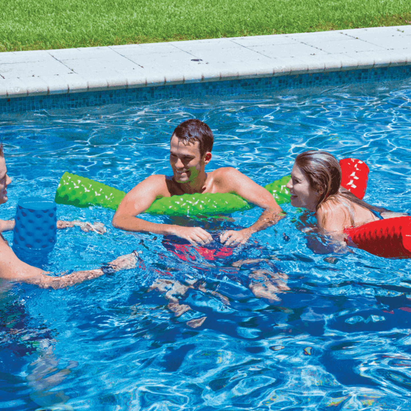 WOW Watersports Pool Noodle made from First Class Super Soft Foam Lime Green