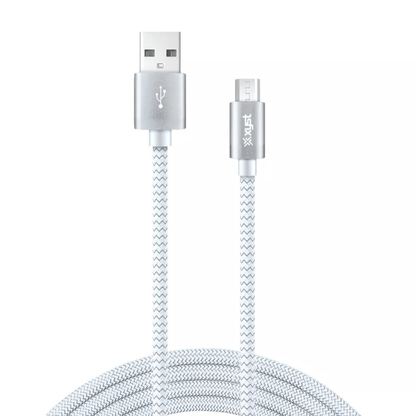Xyst Charge and Sync USB to Micro USB Braided Cable 10Ft