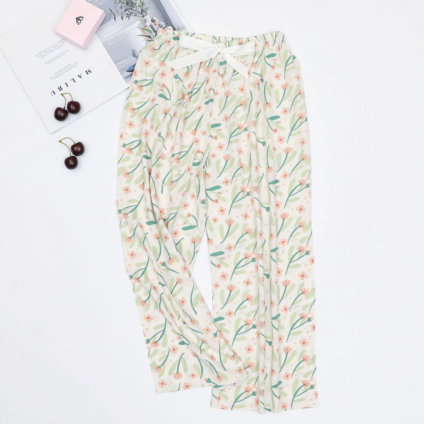 Cotton Sleep Pants - Loose Casual Printed
