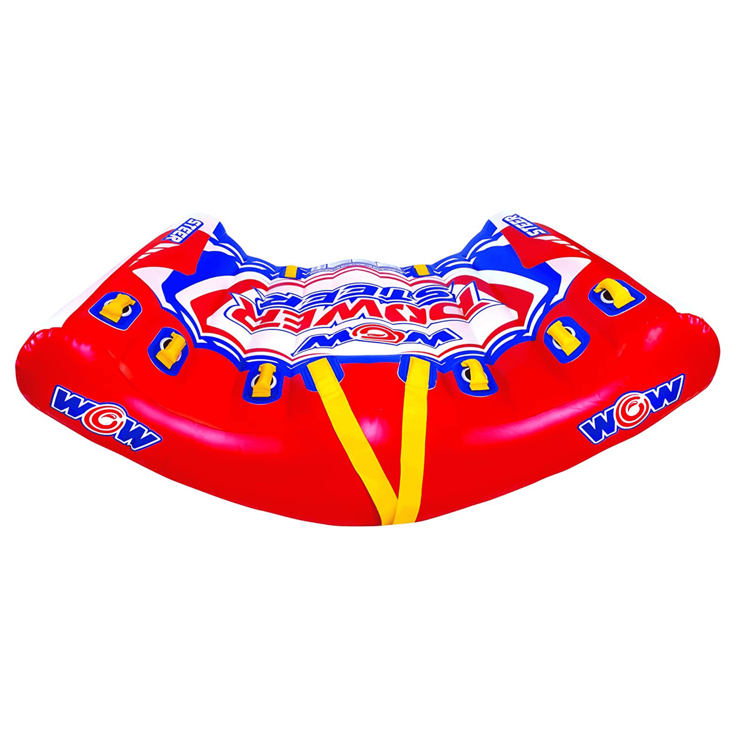 WOW Watersports Power Steer 3 Person 3P Steerable Deck Tube