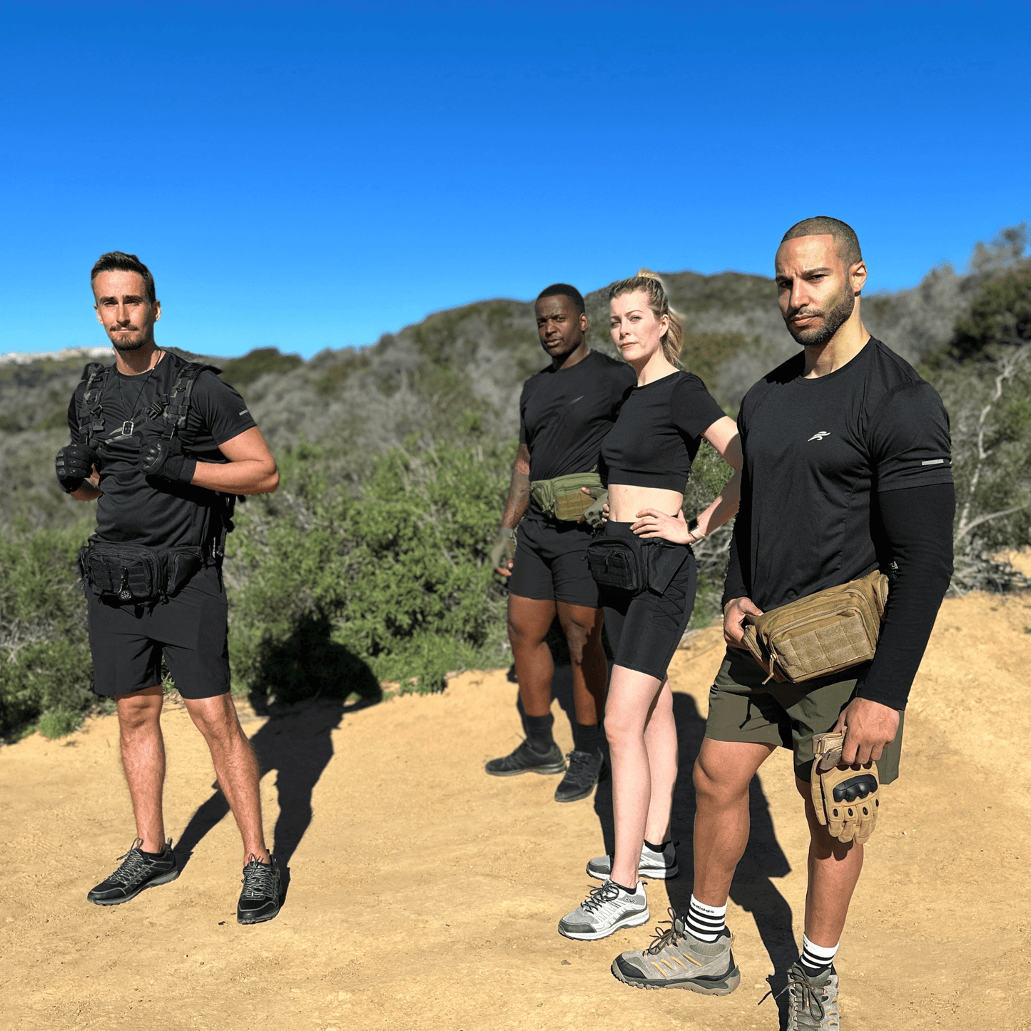 JupiterGear Tactical Military Fanny Pack Waist Bag & MOLLE EDC Pouch For Outdoor Activities