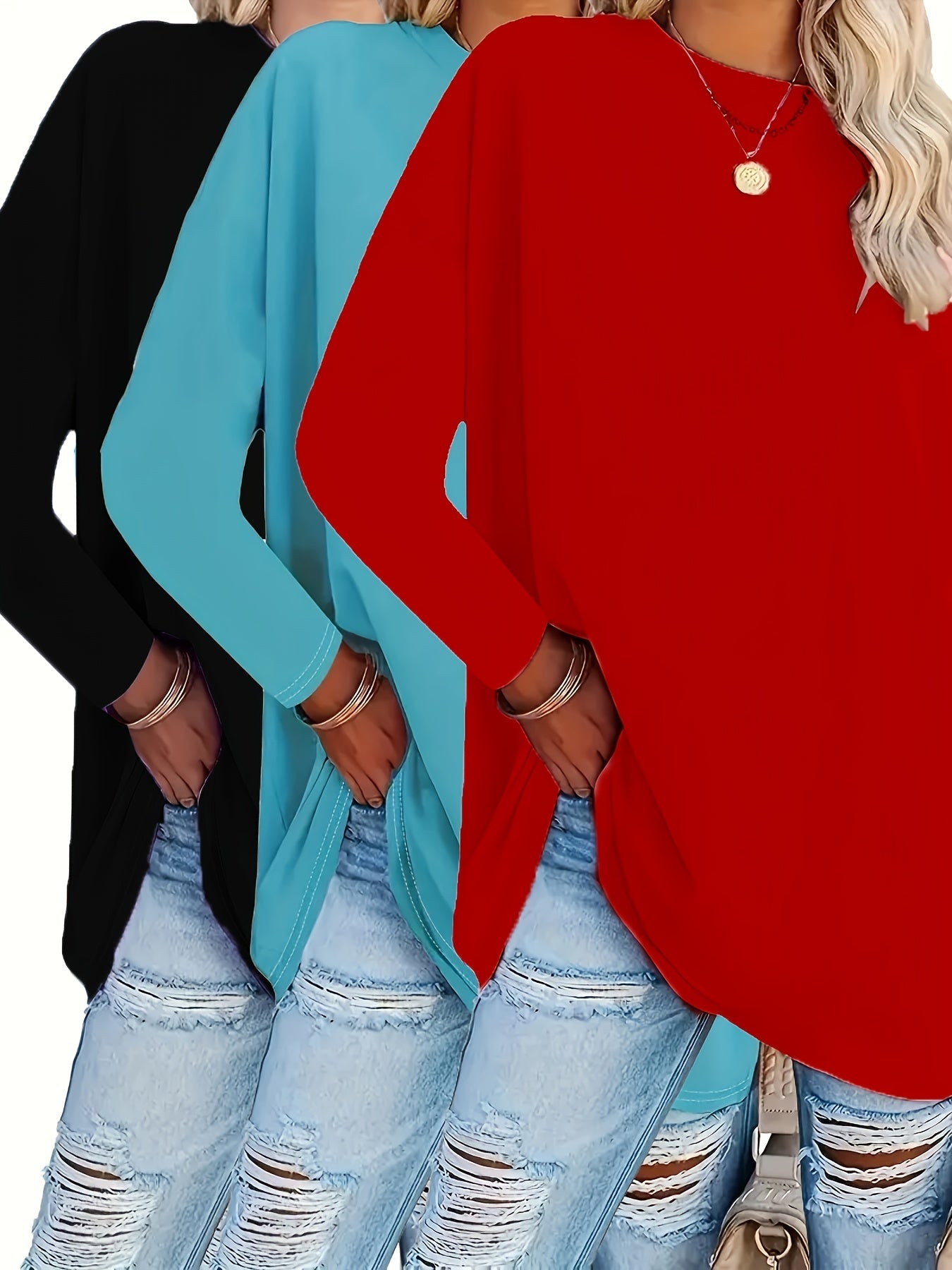 Chic Women's Casual Loose 3Piece Set