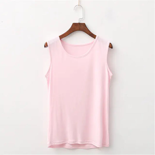 Plus Size Women's Sleeveless Modal Tank Top