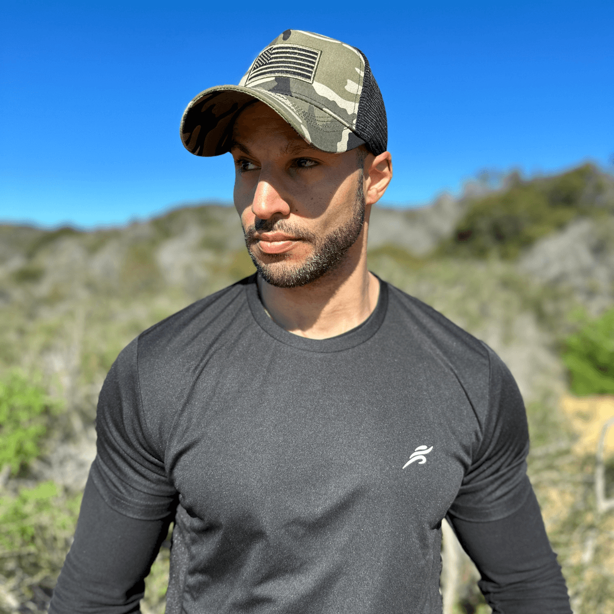 JupiterGear American Flag Trucker Hat with Adjustable Strap | Breathable & Unisex