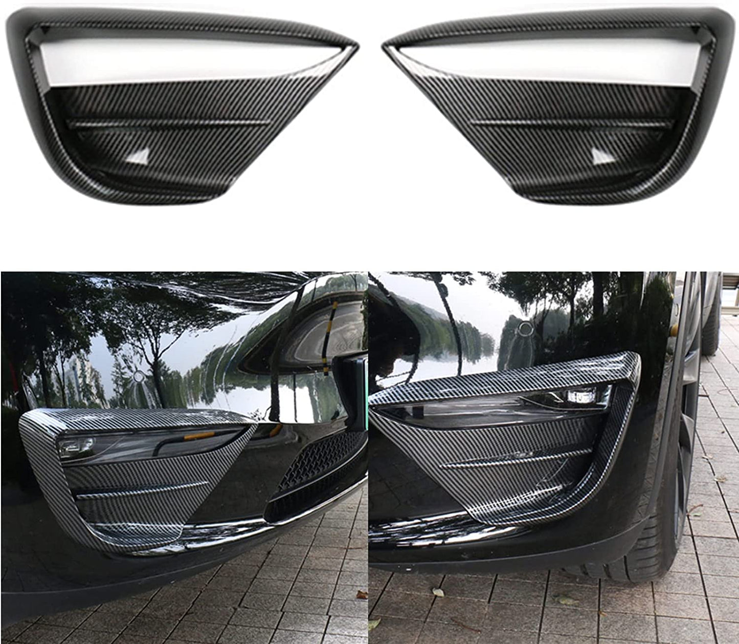 Fog Light Spoiler cover for Tesla Model Y