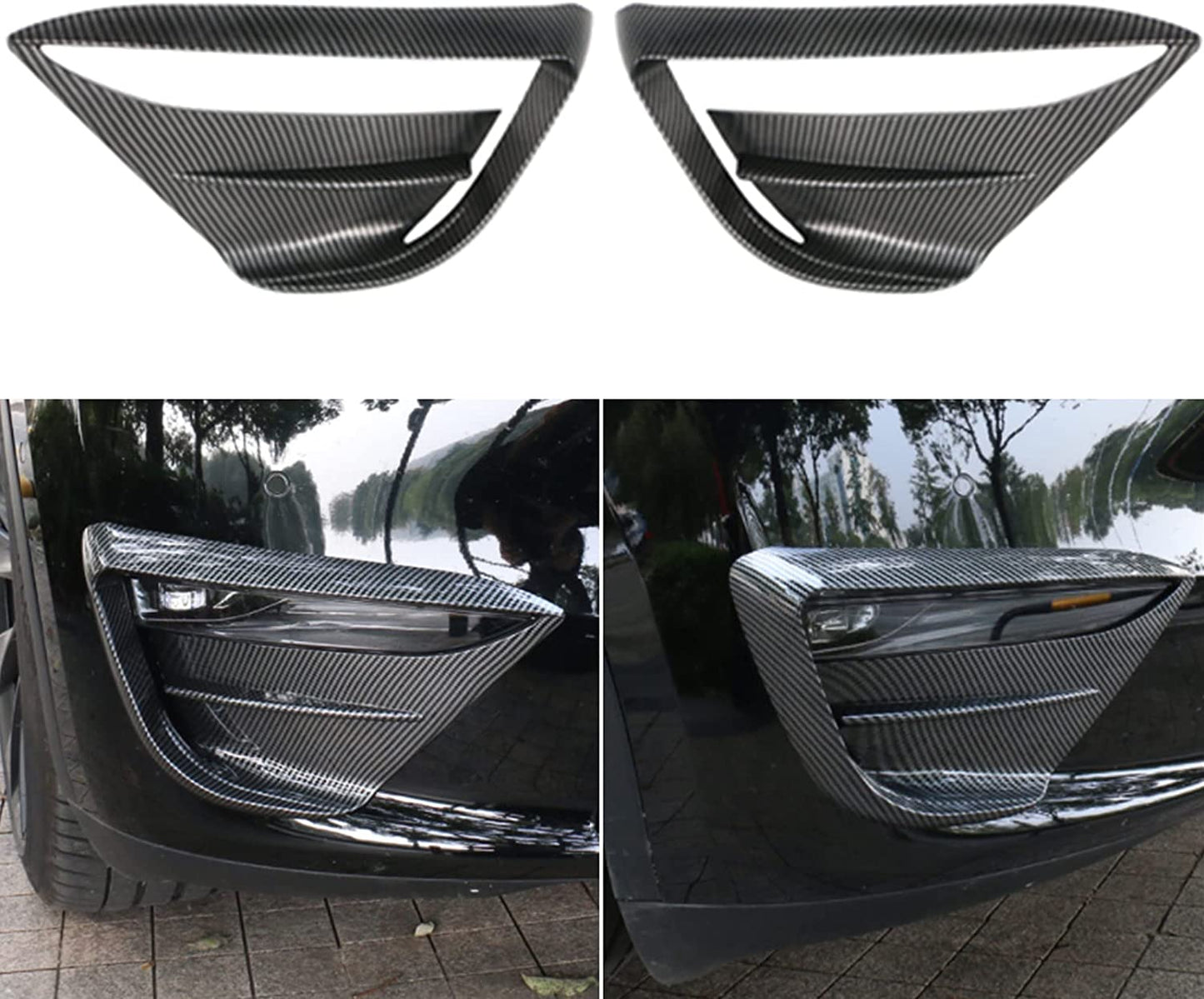 Fog Light Spoiler cover for Tesla Model Y
