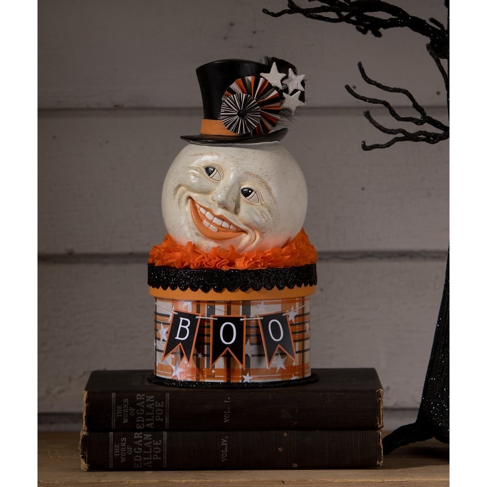 Halloween Moon Man on Box by Bethany Lowe Designs