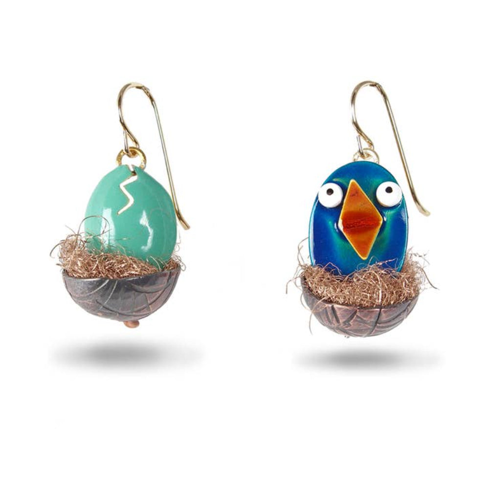 Hatchling Earrings by Chickenscratch