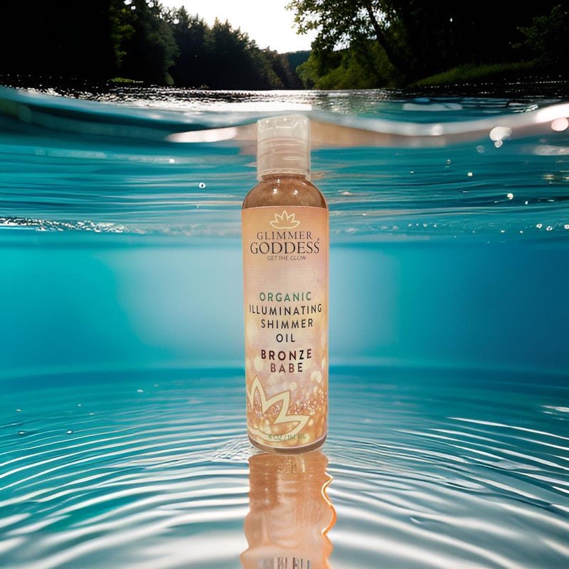 Organic Shimmer Oil - Illuminating Radiant Glow & Hydration