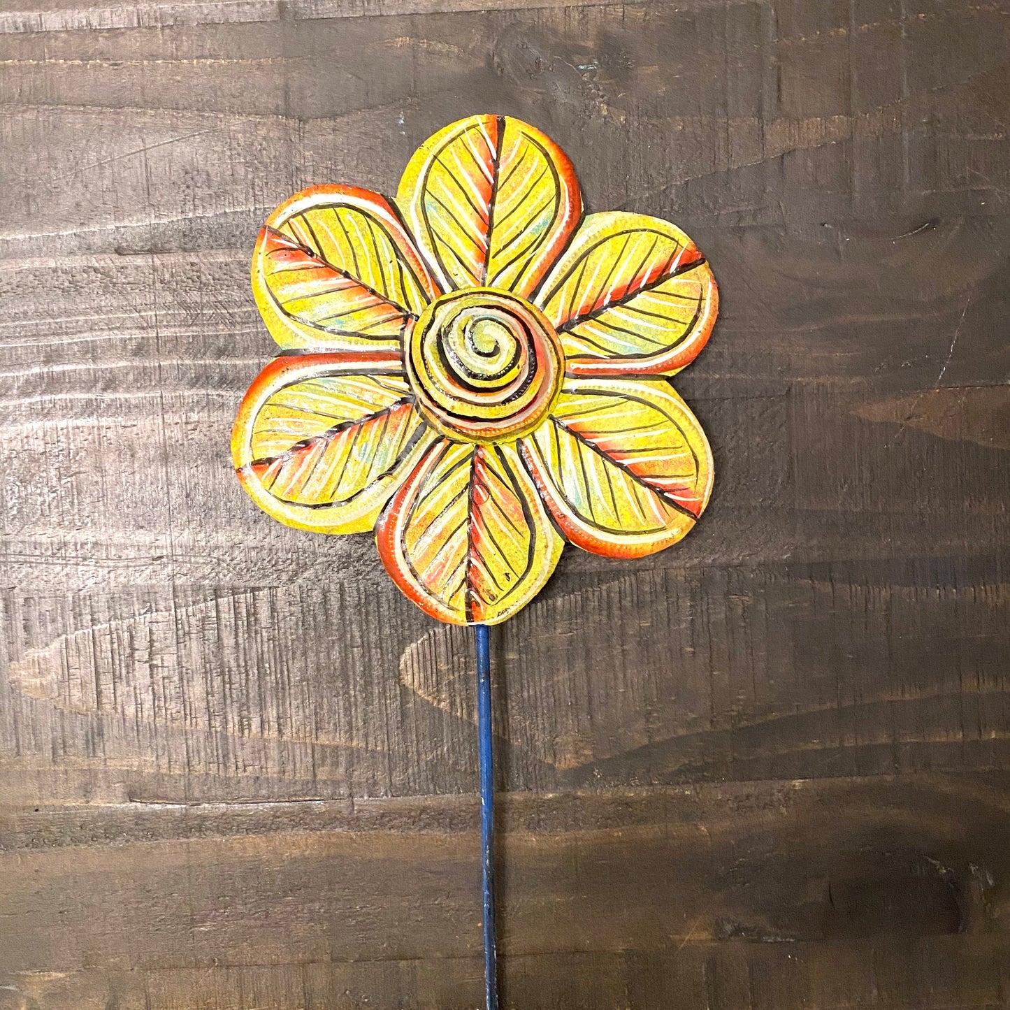 Floral Garden Stake