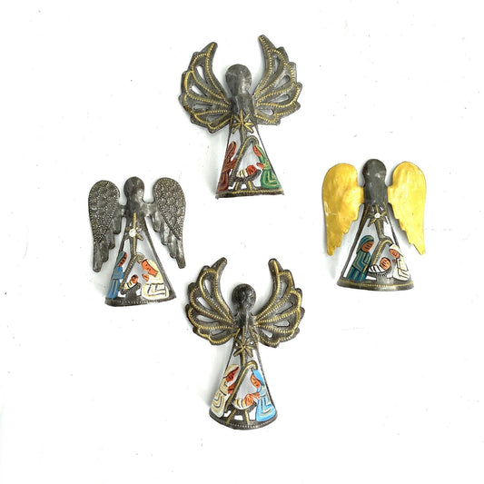 Small Nativity Angels (Set of 4)