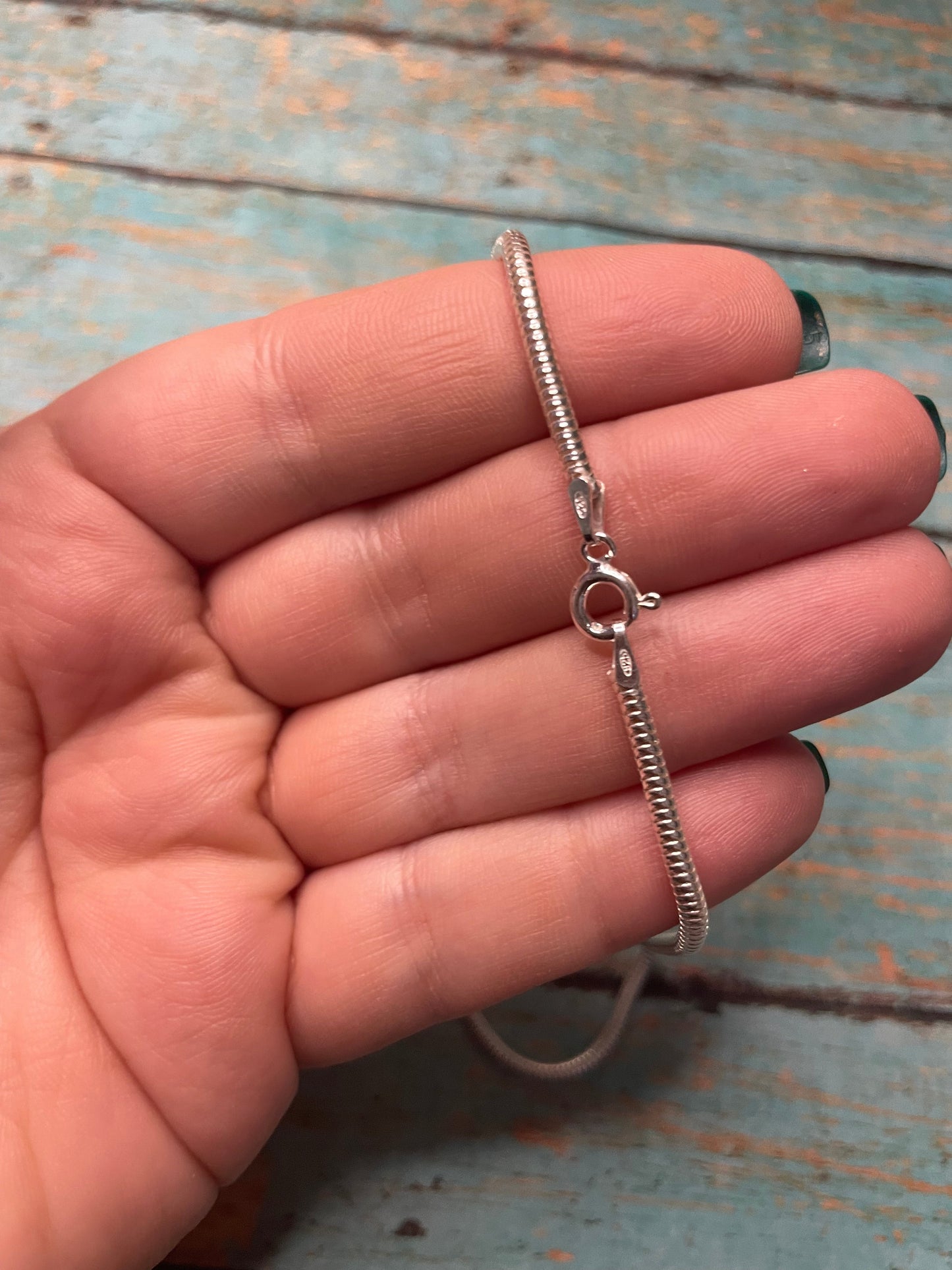 Italian Sterling Silver 18 Inch Snake Chain 2.4mm