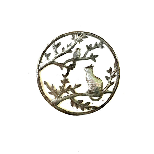 Cat And Bird