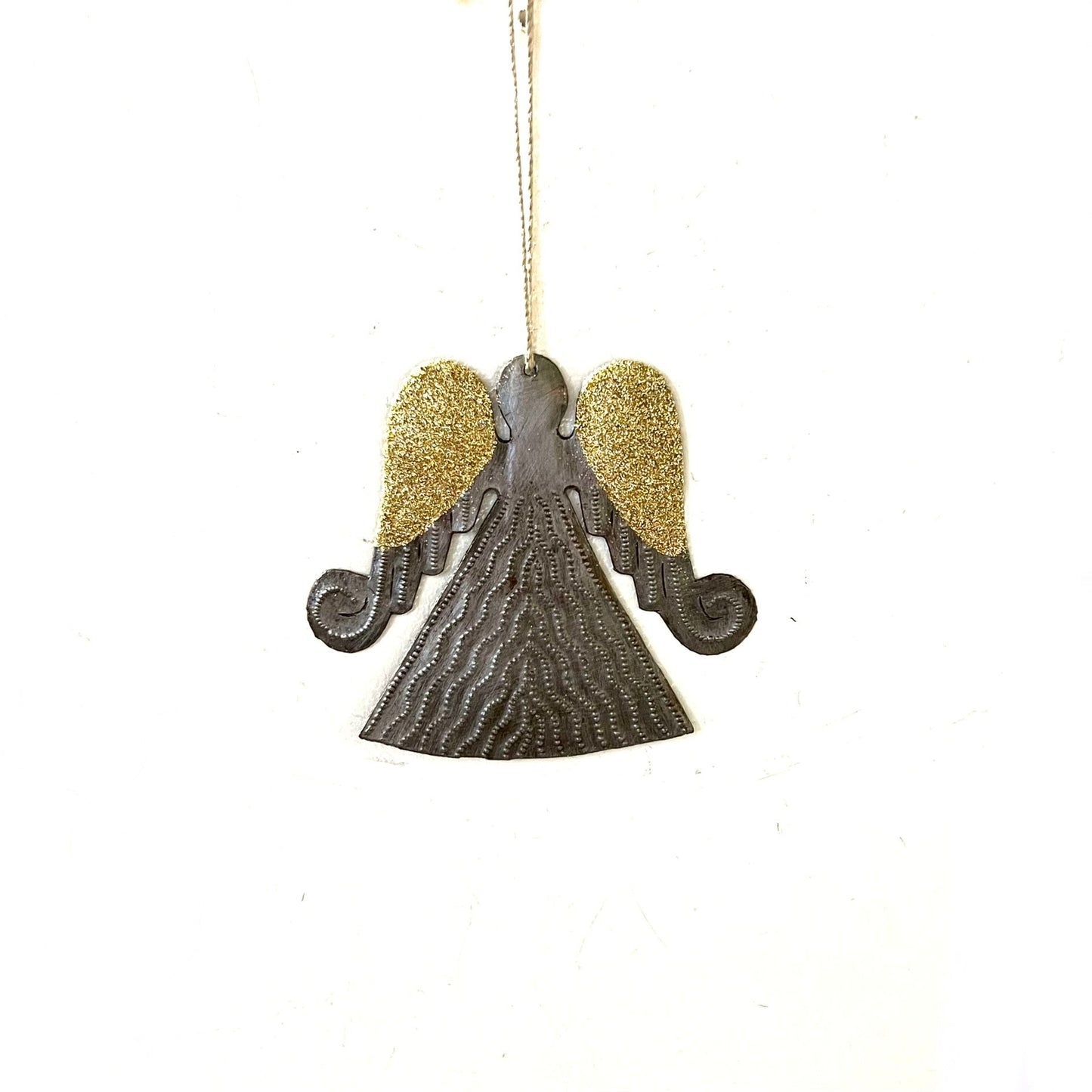 Glitter Angel Ornament