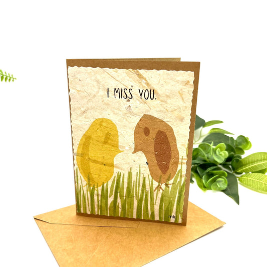 2nd Story Handmade Cards- I Miss You