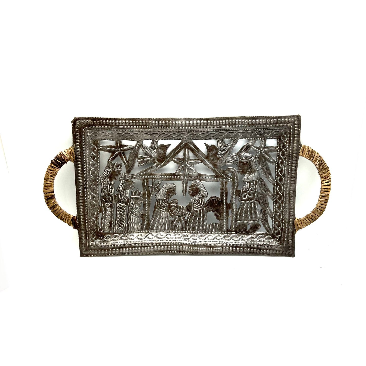 Nativity Steel Tray