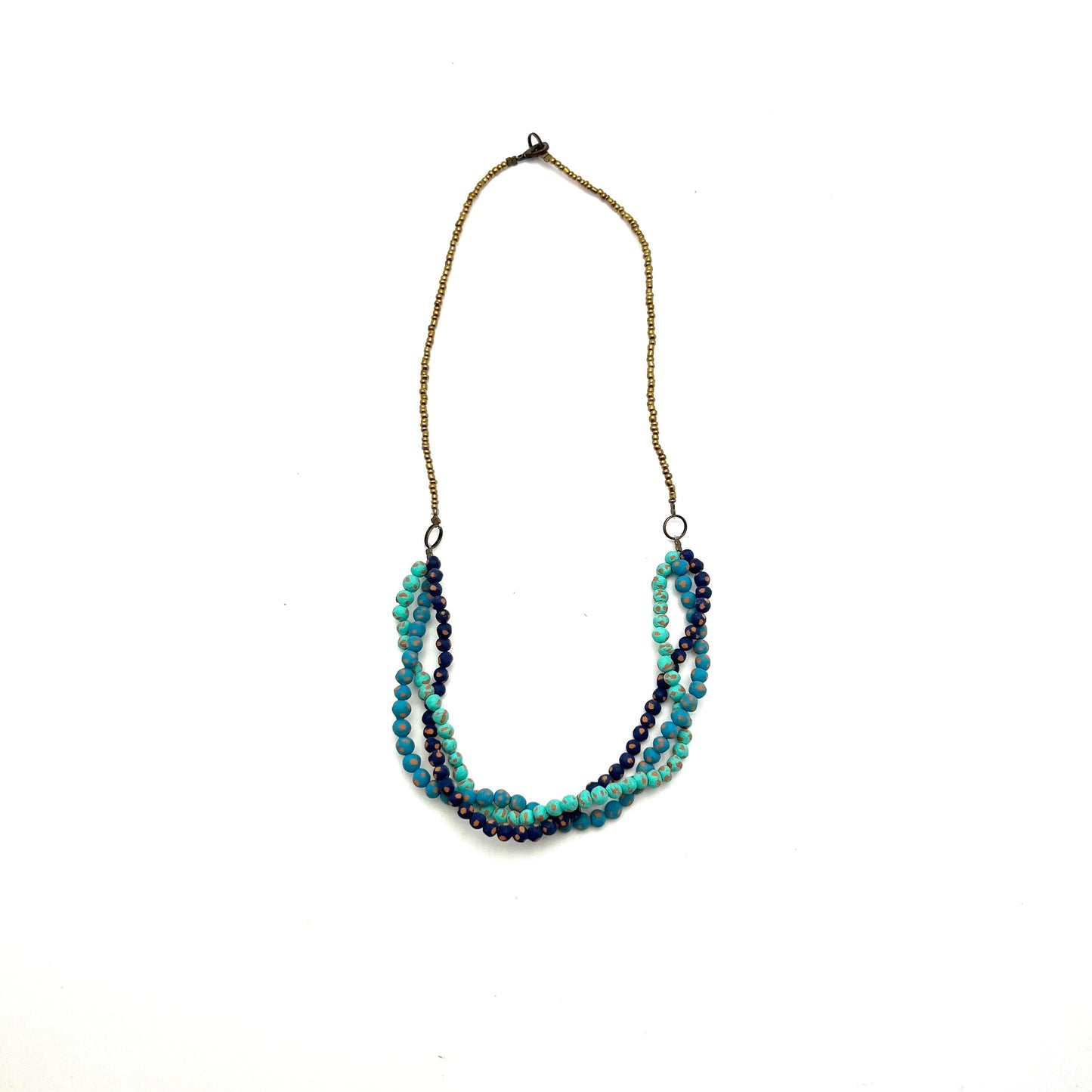 Teah Necklace- Multitone
