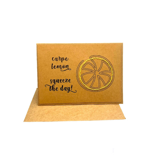 Rosie's Handmade Cards- Squeeze the Day