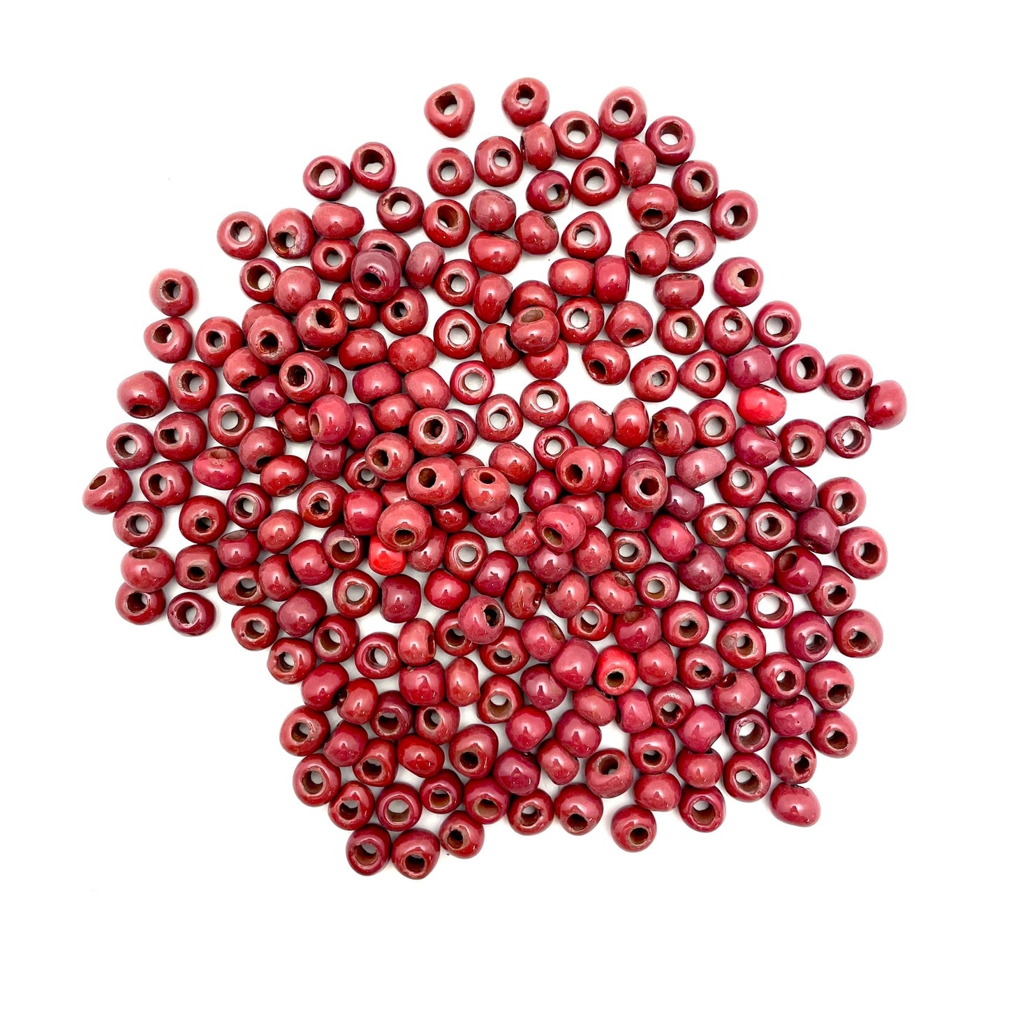 Bulk Beads - Cranberry Red