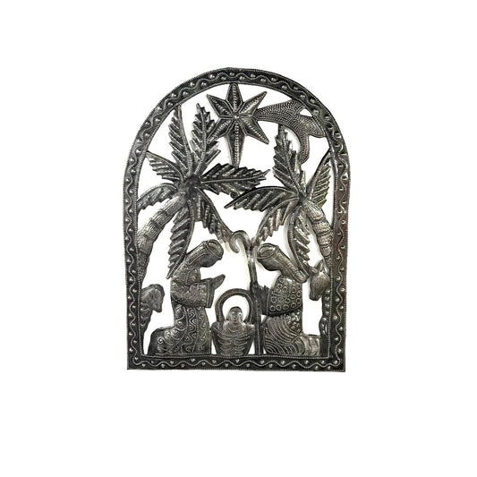 Twin Palms Arched Nativity
