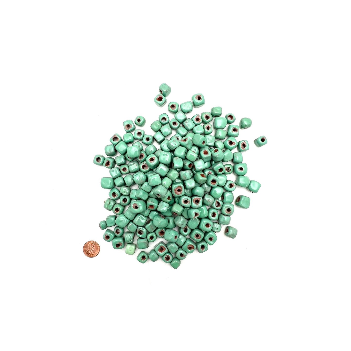 Bulk Beads - Jade Parakeet