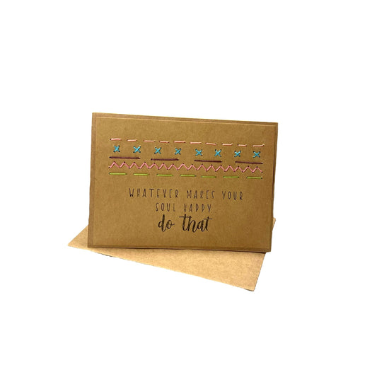 Rosie's Handmade Cards- Soul Happy