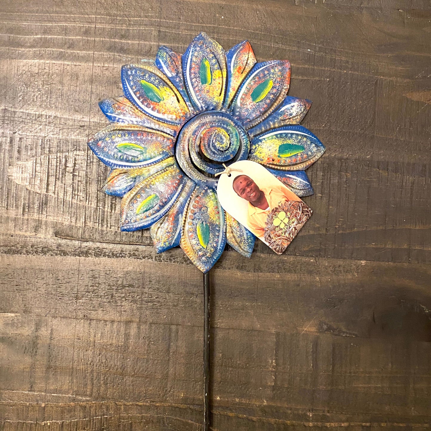 Floral Garden Stake