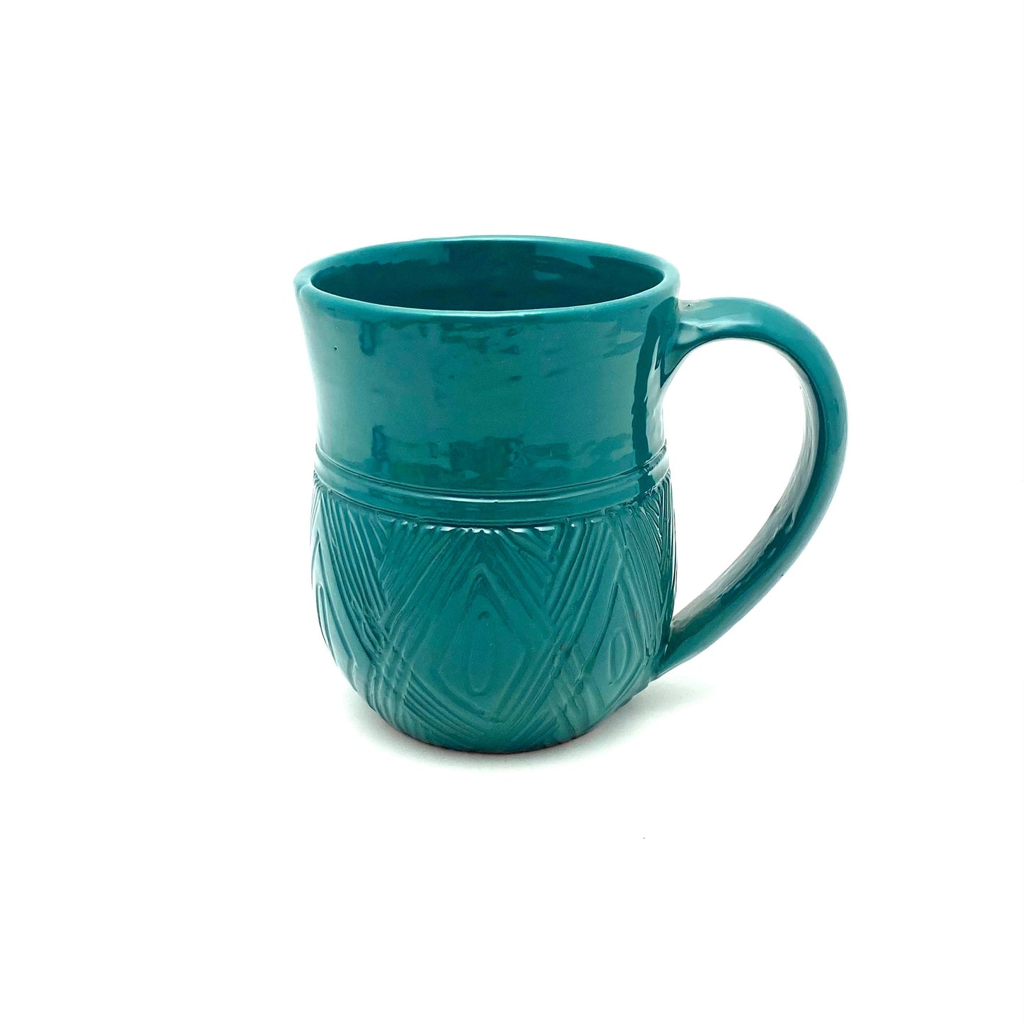 Taino Mug - Teal Blue