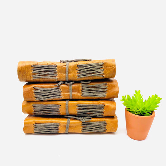 Handmade Journal- Brown Leather