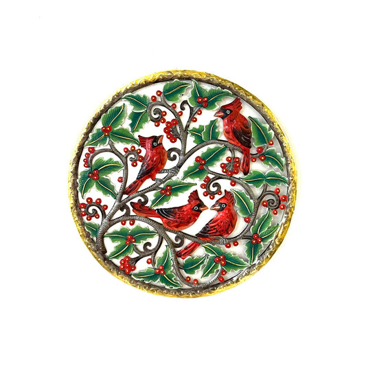 Holly Cardinal Round