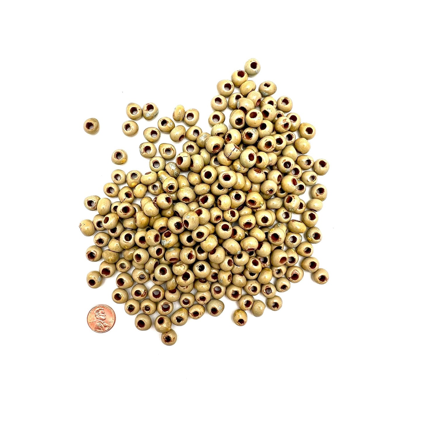 Bulk Beads - Speckled Camel