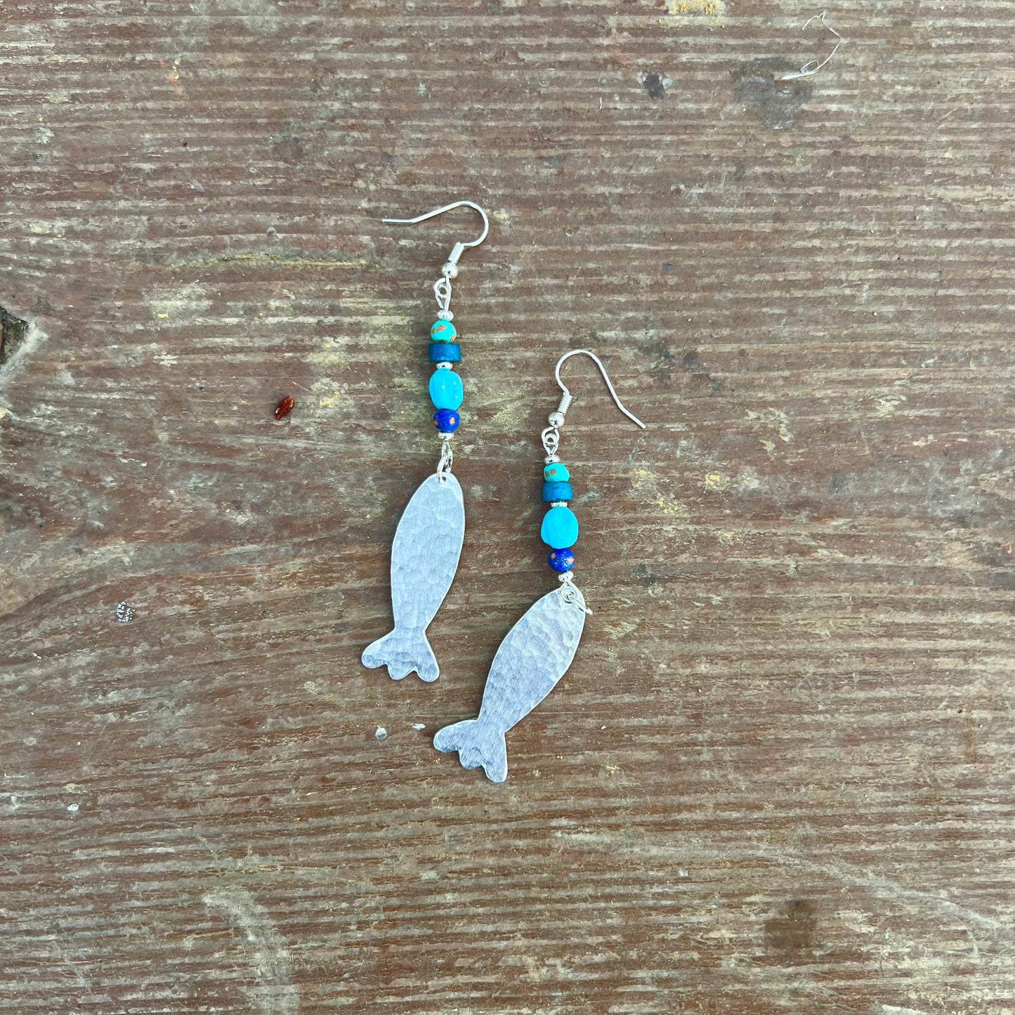 Aluminum Fish Earring