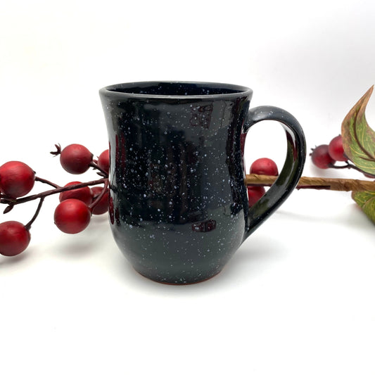 Handmade Mug - Black Speckles