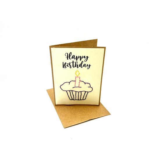 Rosie's Handmade Cards- Happy Birthday Cupcake