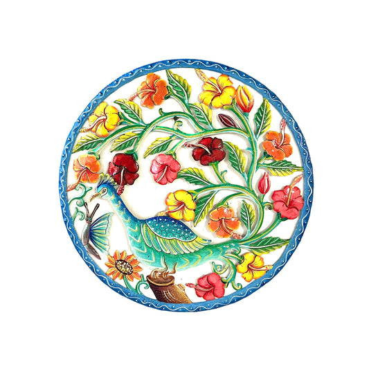 Waiting Beside The Hibiscus