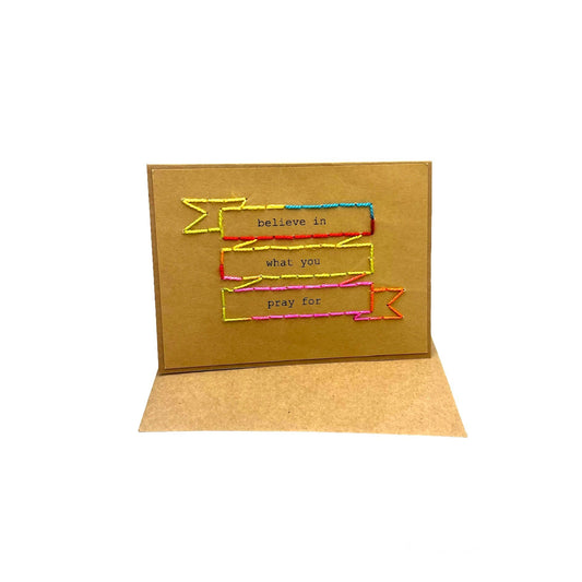 Rosie's Handmade Cards- Believe