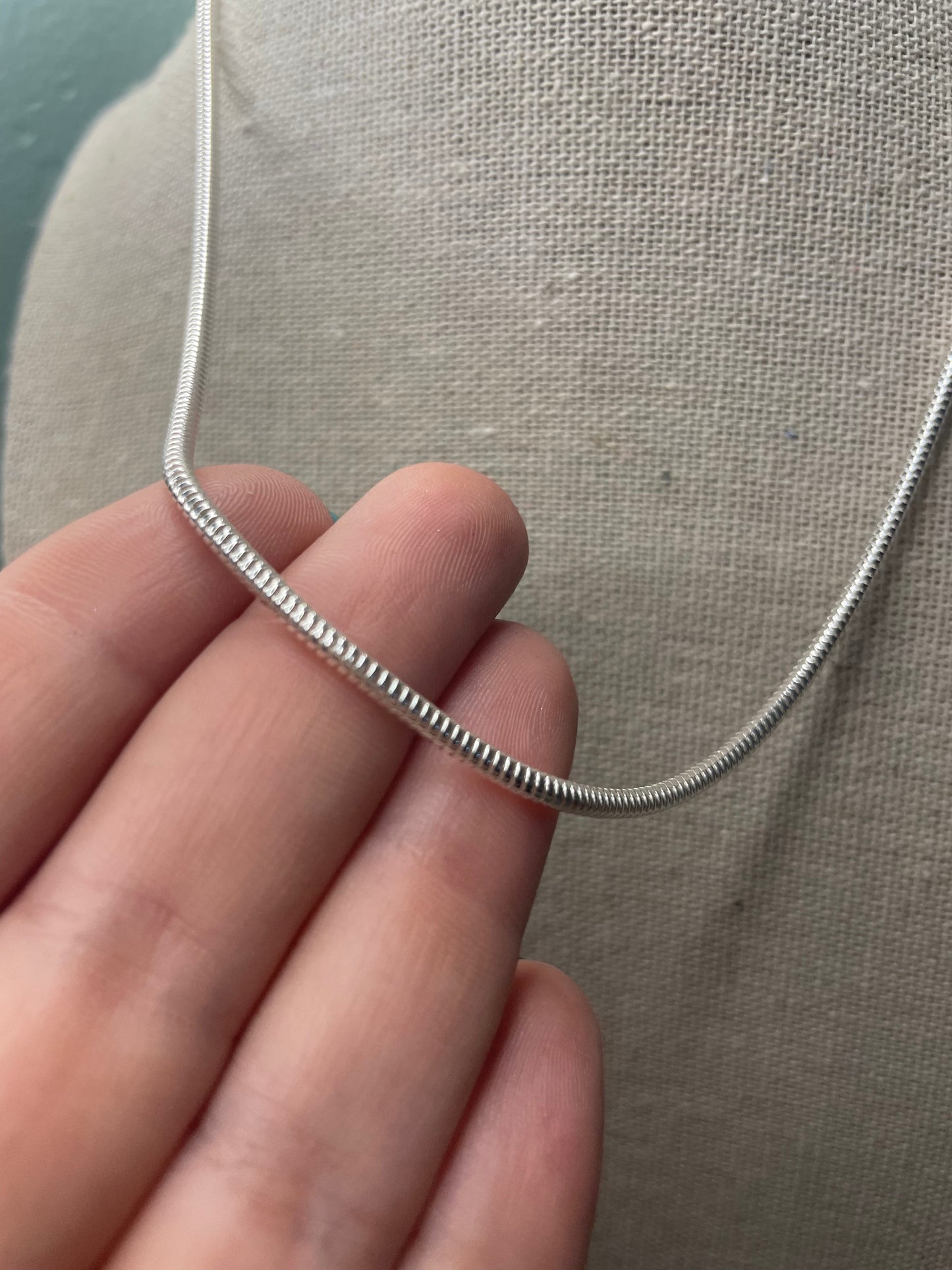 Italian Sterling Silver 18 Inch Snake Chain 2.4mm