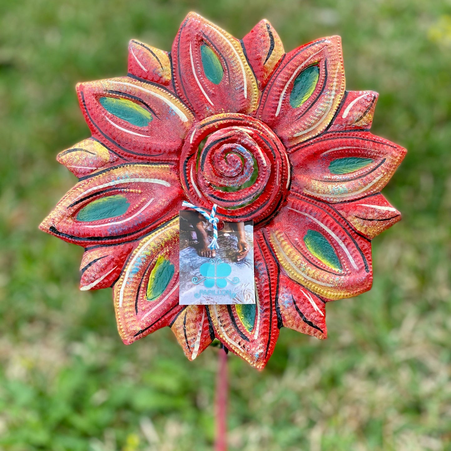 Floral Garden Stake